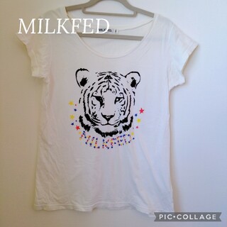 ミルクフェド(MILKFED.)のMILKFED.　タイガー　半袖　Tシャツ(Tシャツ(半袖/袖なし))