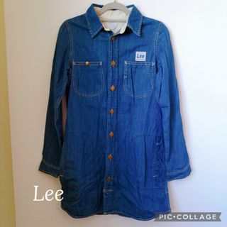 リー(Lee)のLee　デニム　シャツワンピ(シャツ/ブラウス(長袖/七分))