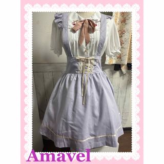 アマベル(Amavel)のAmavel ジャンスカ　スカート(ひざ丈スカート)