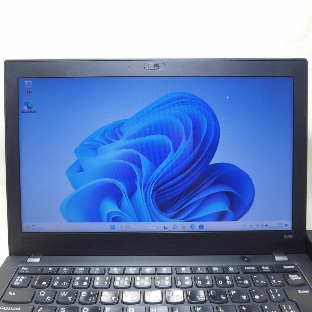ThinkPad X280◆i5-8250U/SSD 256G/8G/カメラ