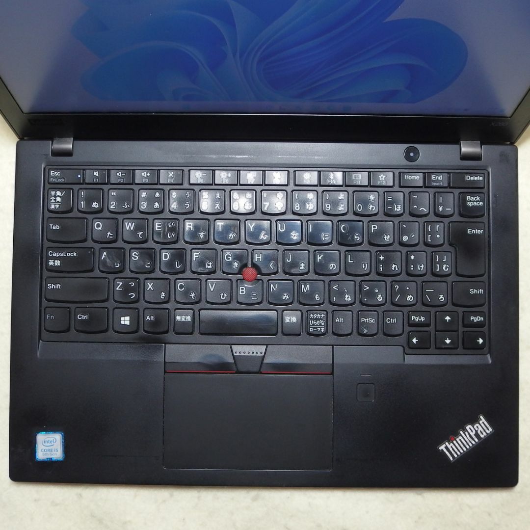 ☆8th☆SSD256G☆　Lenovo ThinkPad X280　⑨