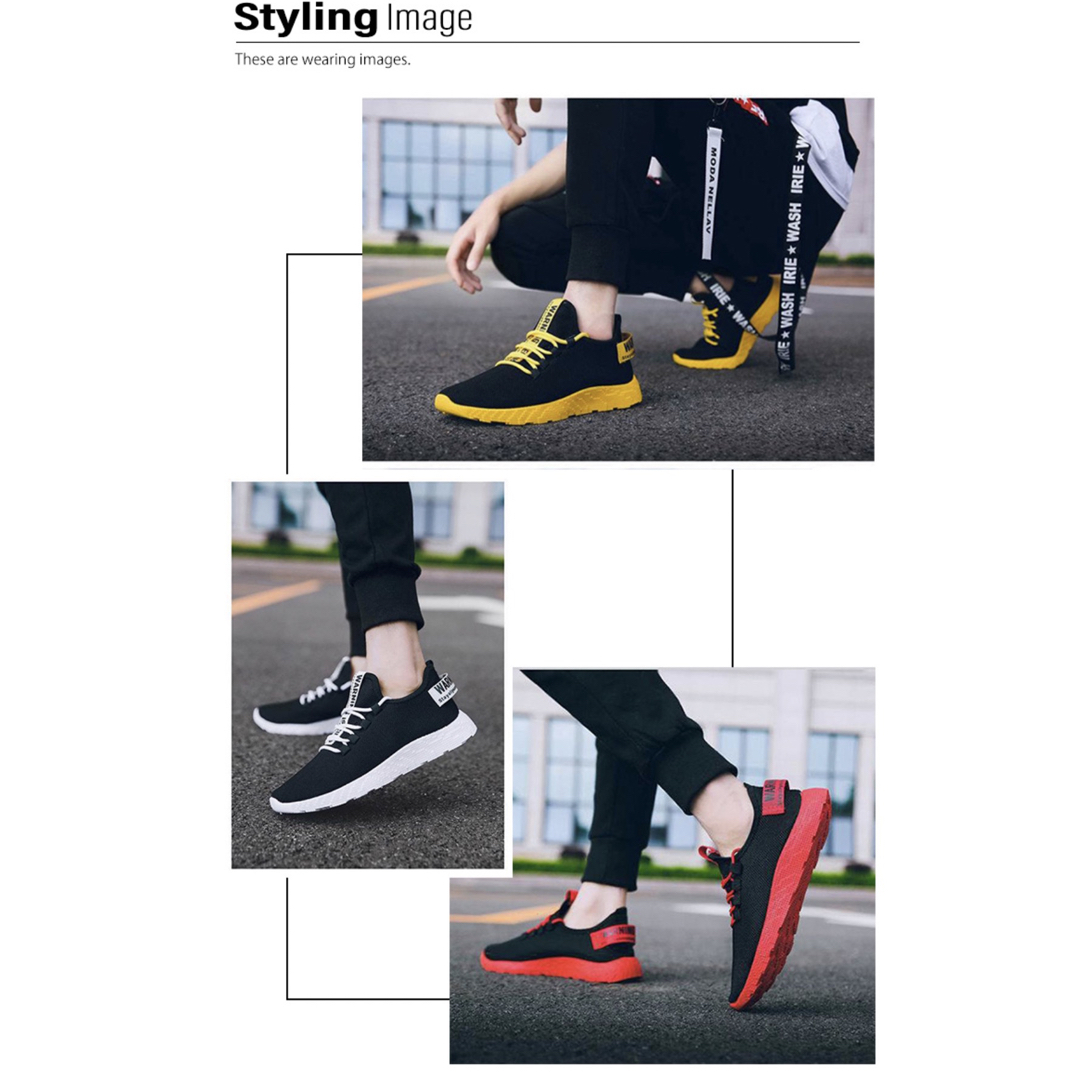 スニーカー メンズ メンズスニーカー メッシュ メッシュスニーカー 靴 通気性 メンズの靴/シューズ(スニーカー)の商品写真
