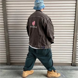 90s ROCAWEAR ロカウェア デニムジャケット ストリート 古着