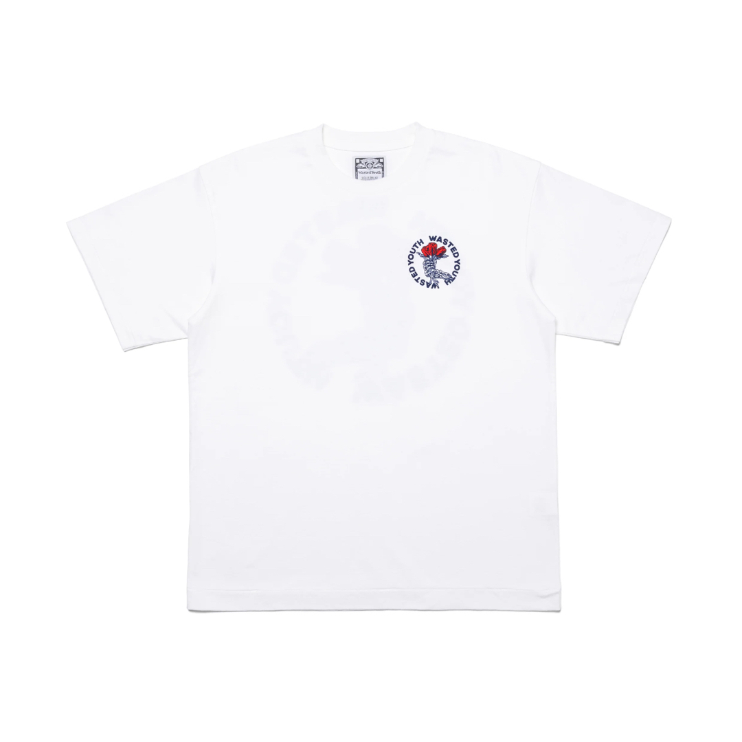 HUMAN MADE(ヒューマンメイド)のWasted Youth T-Shirt#7 "Whiteウェイステッド ユース メンズのトップス(Tシャツ/カットソー(半袖/袖なし))の商品写真