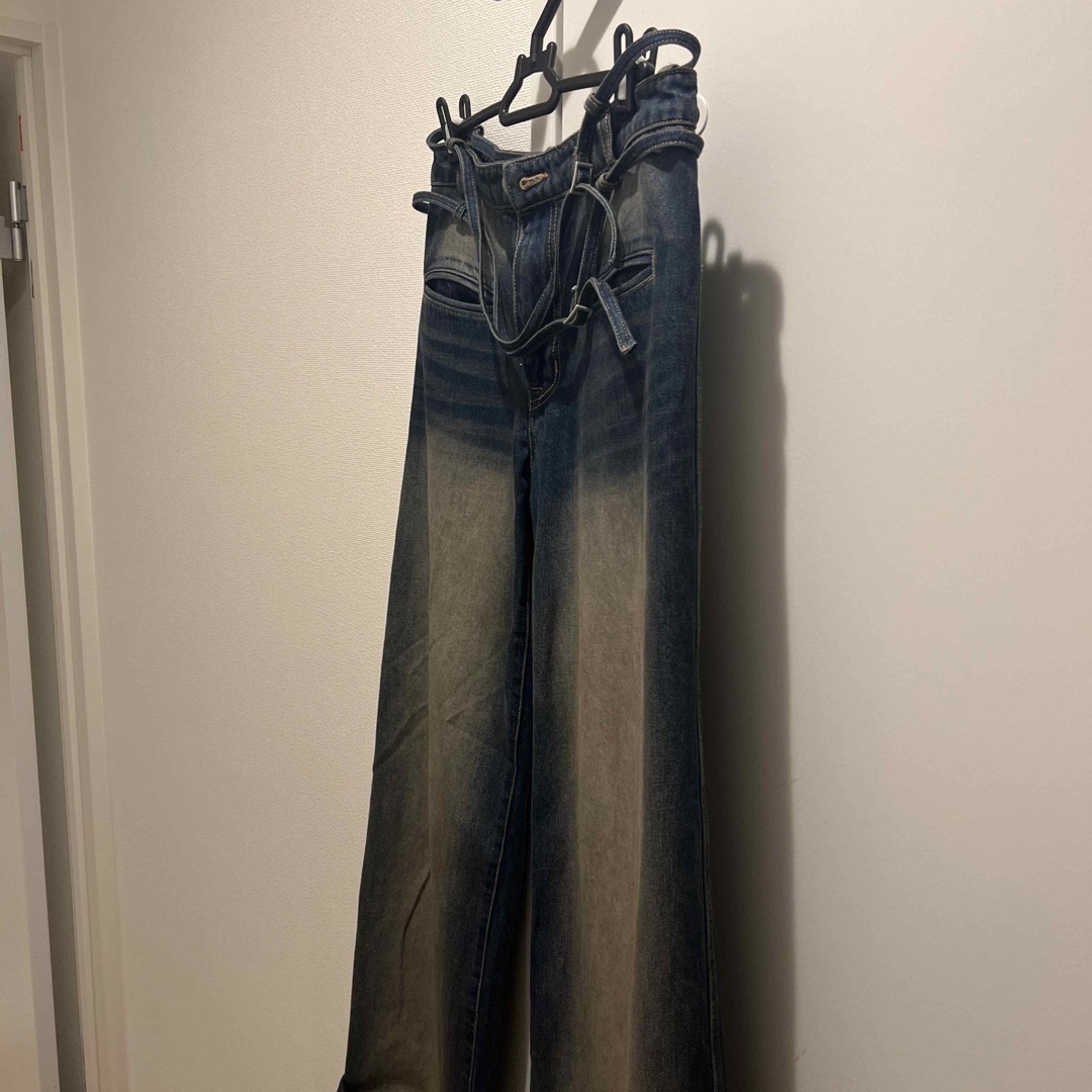 Bubbles(バブルス)のmelt the lady denim 5 (over dyed pants) レディースのパンツ(デニム/ジーンズ)の商品写真