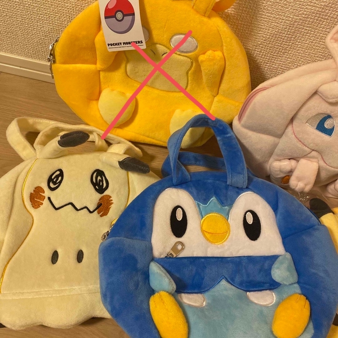 【新品未使用】ポケモン キャラコロバッグ まとめ売り 1