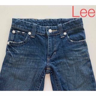 リー(Lee)のLee リー　デニム　ハーツパンツ　ジーパン　ロールアップ　140 アジャスター(パンツ/スパッツ)