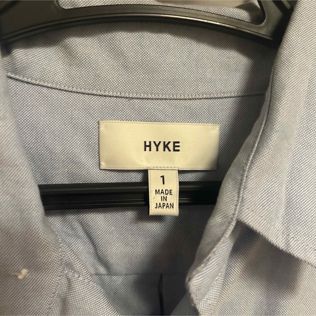 HYKE(ハイク)のHYKE オックスフォードシアースリーブシャツ レディースのトップス(シャツ/ブラウス(長袖/七分))の商品写真