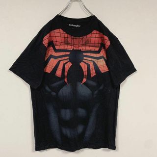 マーベル(MARVEL)のスペリアー スパイダーマン MARVEL 半袖 プリントシャツ XLサイズ(Tシャツ/カットソー(半袖/袖なし))