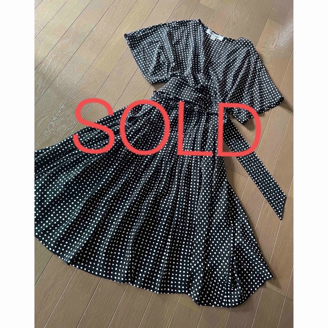 DIANE von FURSTENBERG ロングシルクワンピース - ロングワンピース
