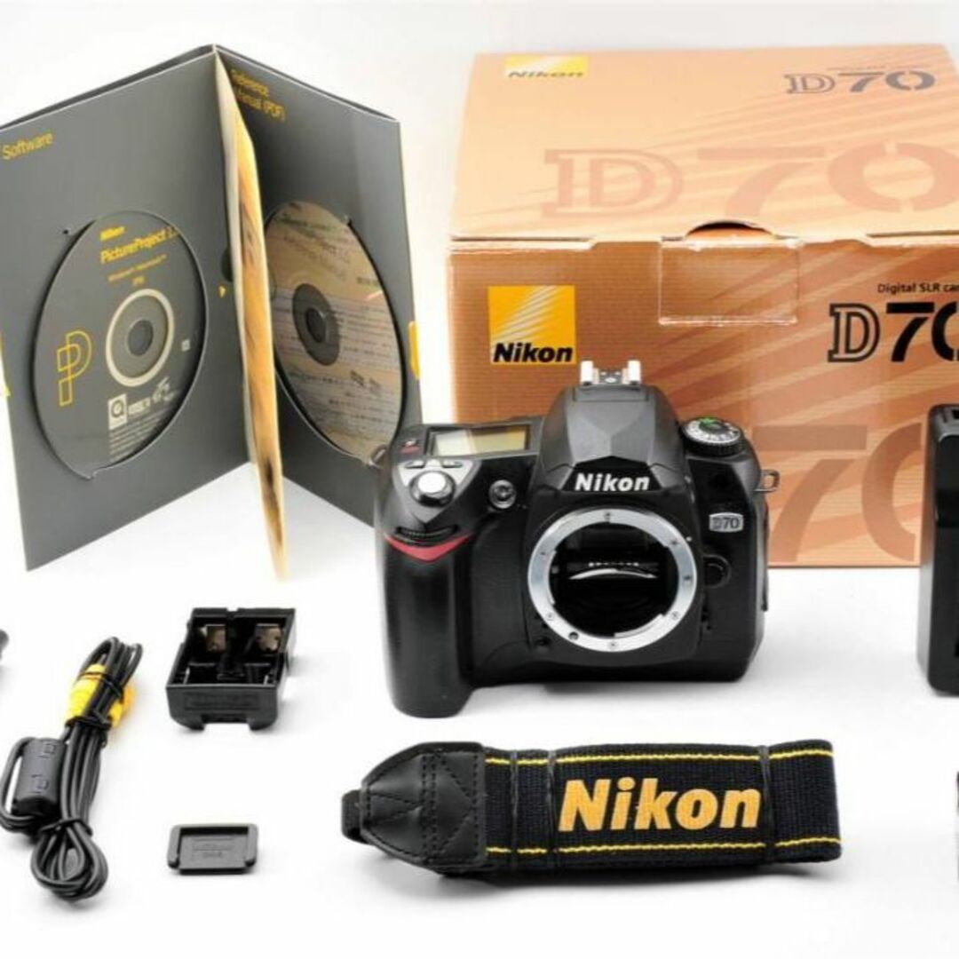 ★極上品★ ニコン Nikon D70 デジタル一眼レフカメラ #992Aカメラ