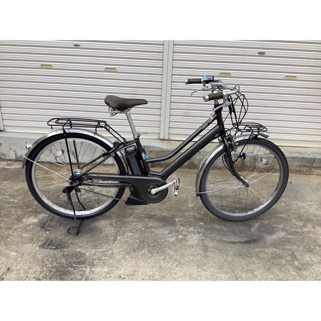 ヤマハ最新機種電動アシスト自転車pas mina26インチマッドブラック