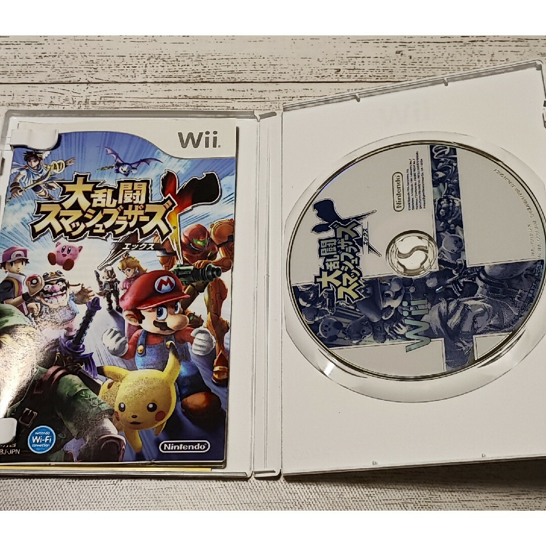 Wii(ウィー)の「大乱闘スマッシュブラザーズ X」 エンタメ/ホビーのゲームソフト/ゲーム機本体(家庭用ゲームソフト)の商品写真