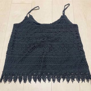 エイチアンドエム(H&M)のビスチェ 黒 ブラック レース 網 H&M エイチアンドエム(ベスト/ジレ)