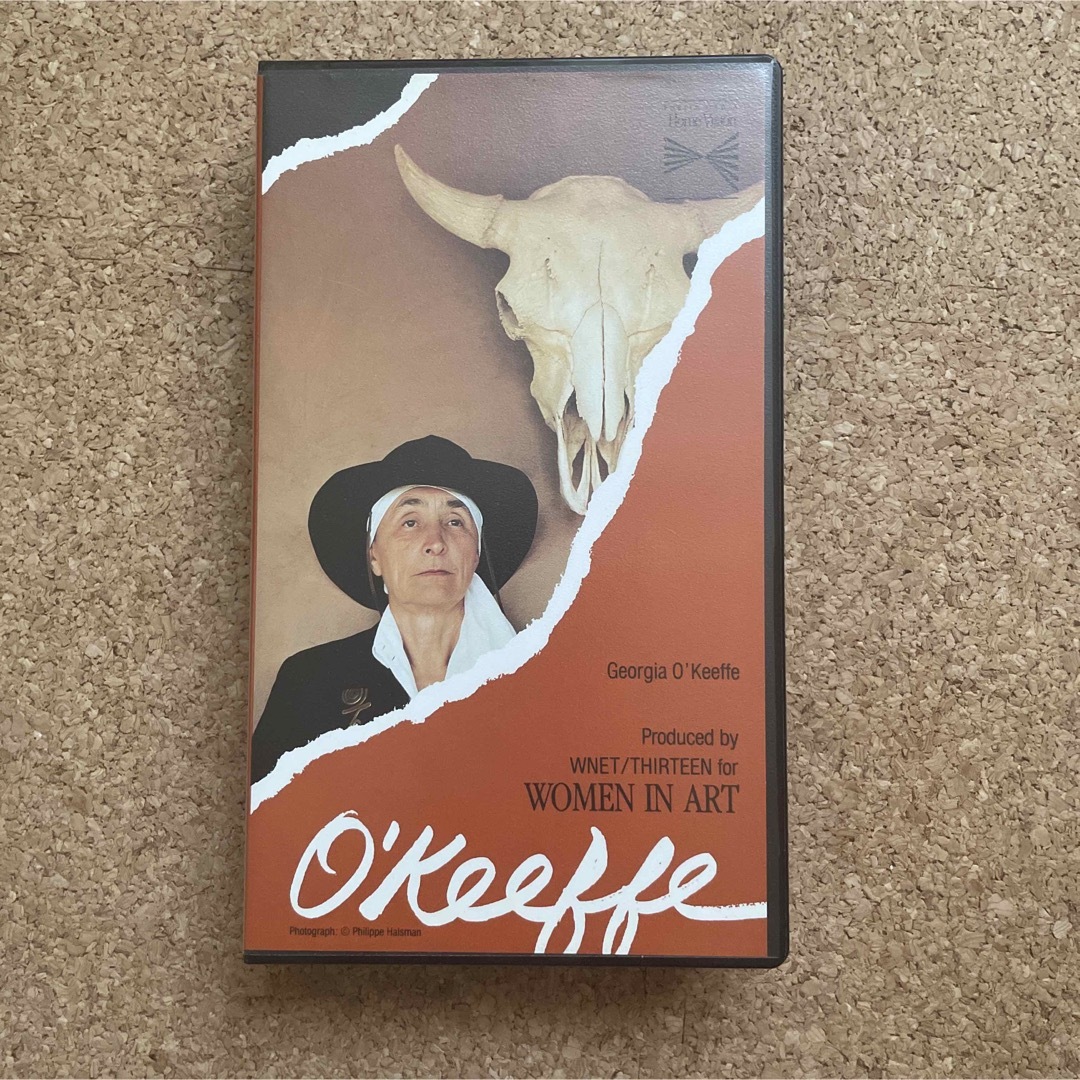 未使用　レア　georgia O 'Keeffe VHS テープ