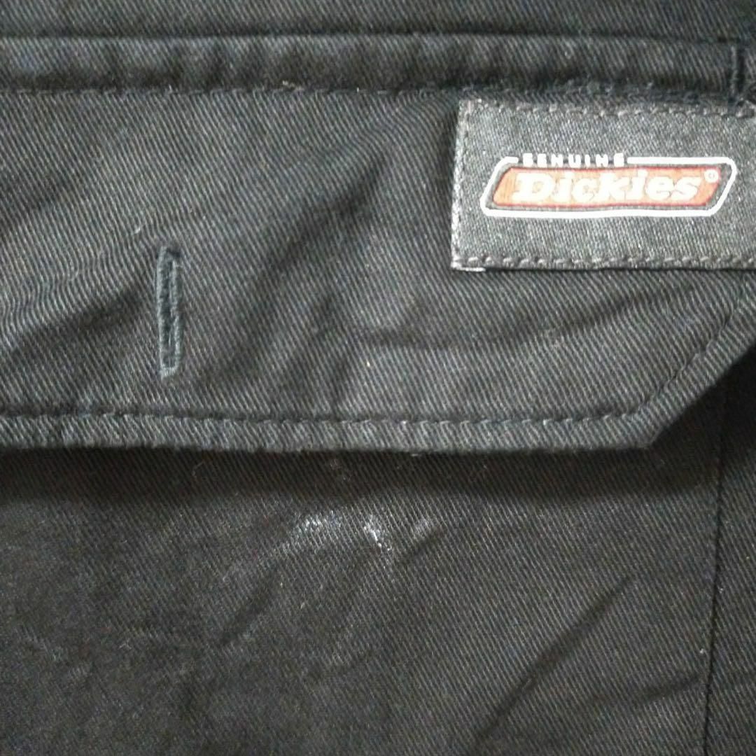 Dickies(ディッキーズ)のディッキーズ Dickies 半袖シャツ 黒 刺繍ワッペン 胸ポケット付き XL メンズのトップス(シャツ)の商品写真