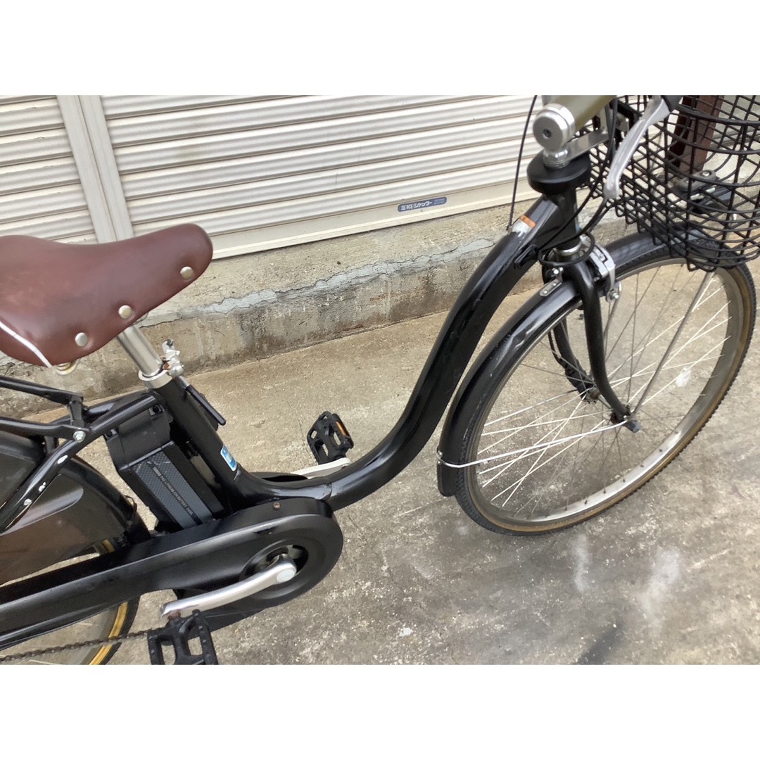 ヤマハ最新機種電動アシスト自転車pas with26インチマッドブラックアルミ-