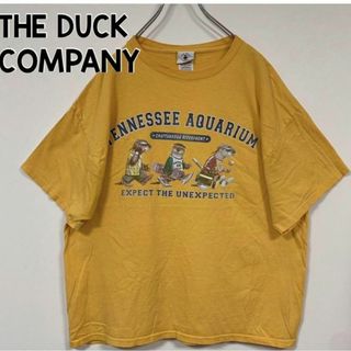 THE DUCK COMPANY USA産　プリントロゴ半袖Tシャツ　XL(Tシャツ/カットソー(半袖/袖なし))