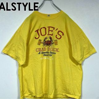 ALSTYLE半袖 Tシャツ2XL イエローメキシコ製(Tシャツ/カットソー(半袖/袖なし))