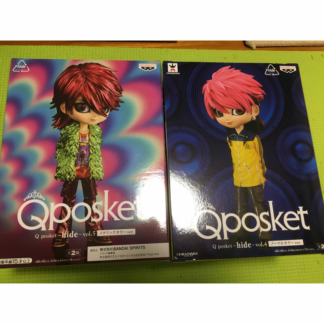 hide フィギュア　vol5 XJAPAN ヒデ　フィギュア　qposket