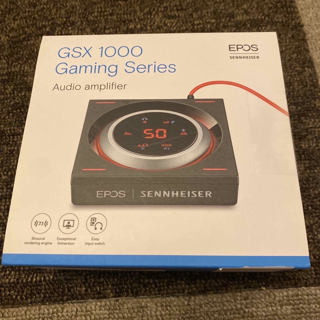 GSX1000 Gaming Series Audio amplifier