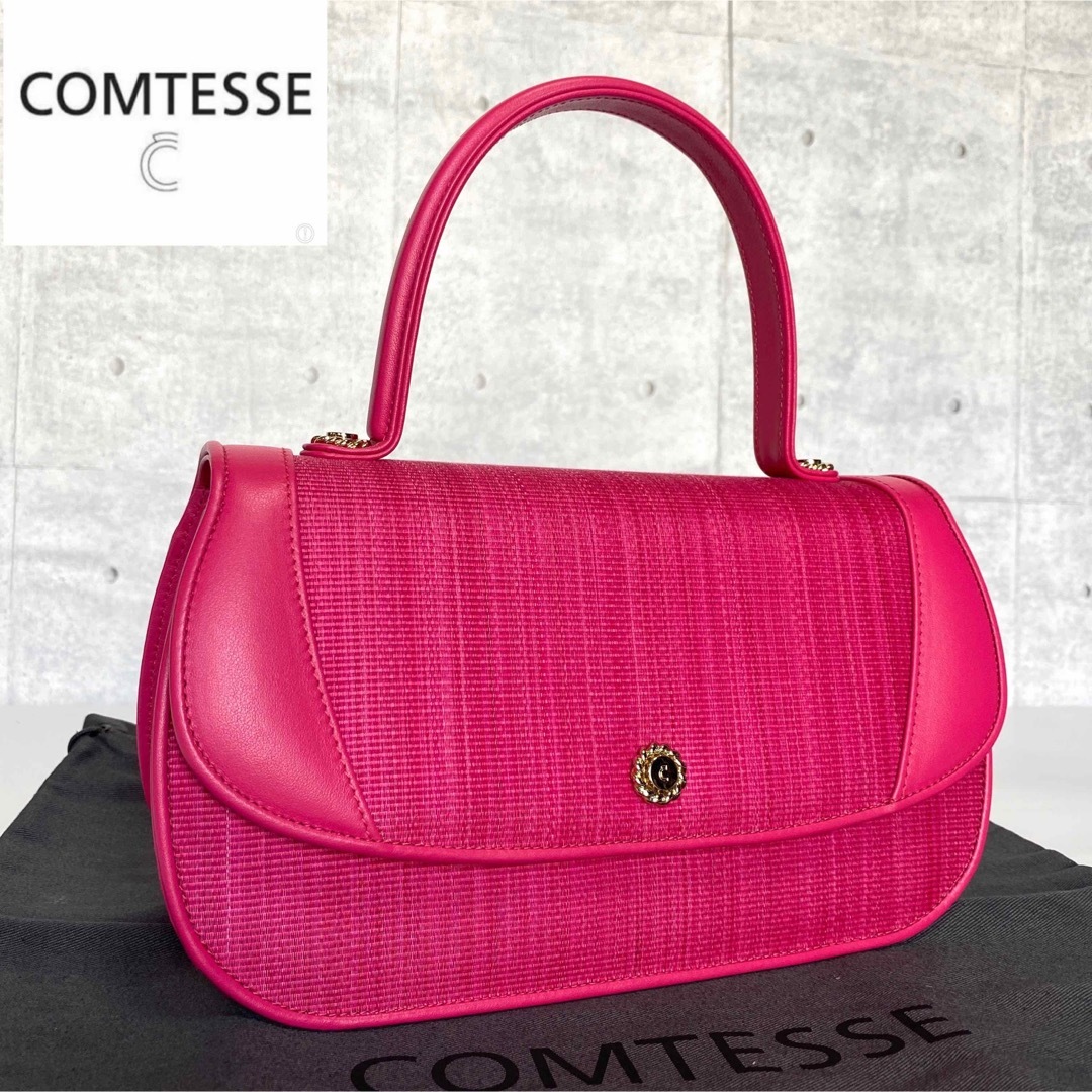 美品】COMTESSE PRINCESS DAILY パープル ハンドバッグ - fawema.org