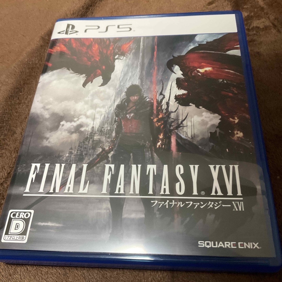 SQUARE ENIX(スクウェアエニックス)のファイナルファンタジーXVI PS5 エンタメ/ホビーのゲームソフト/ゲーム機本体(家庭用ゲームソフト)の商品写真