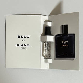 シャネル(CHANEL)の新品CHANEL  試供品ブルードゥシャネル パルファム1.5ml(香水(男性用))