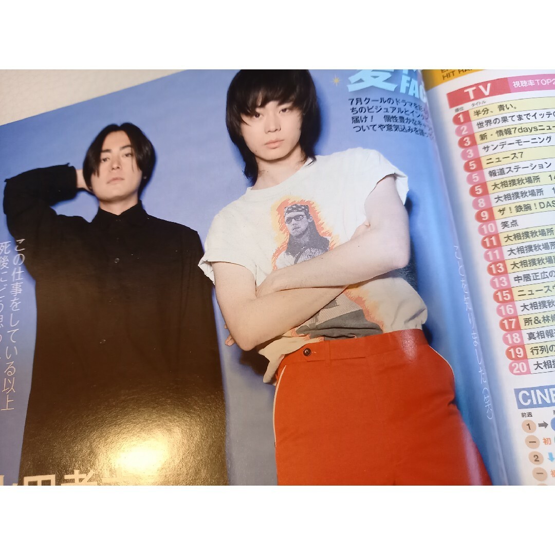 TVLIFE 2018年 6/29号 1冊 エンタメ/ホビーの雑誌(アート/エンタメ/ホビー)の商品写真