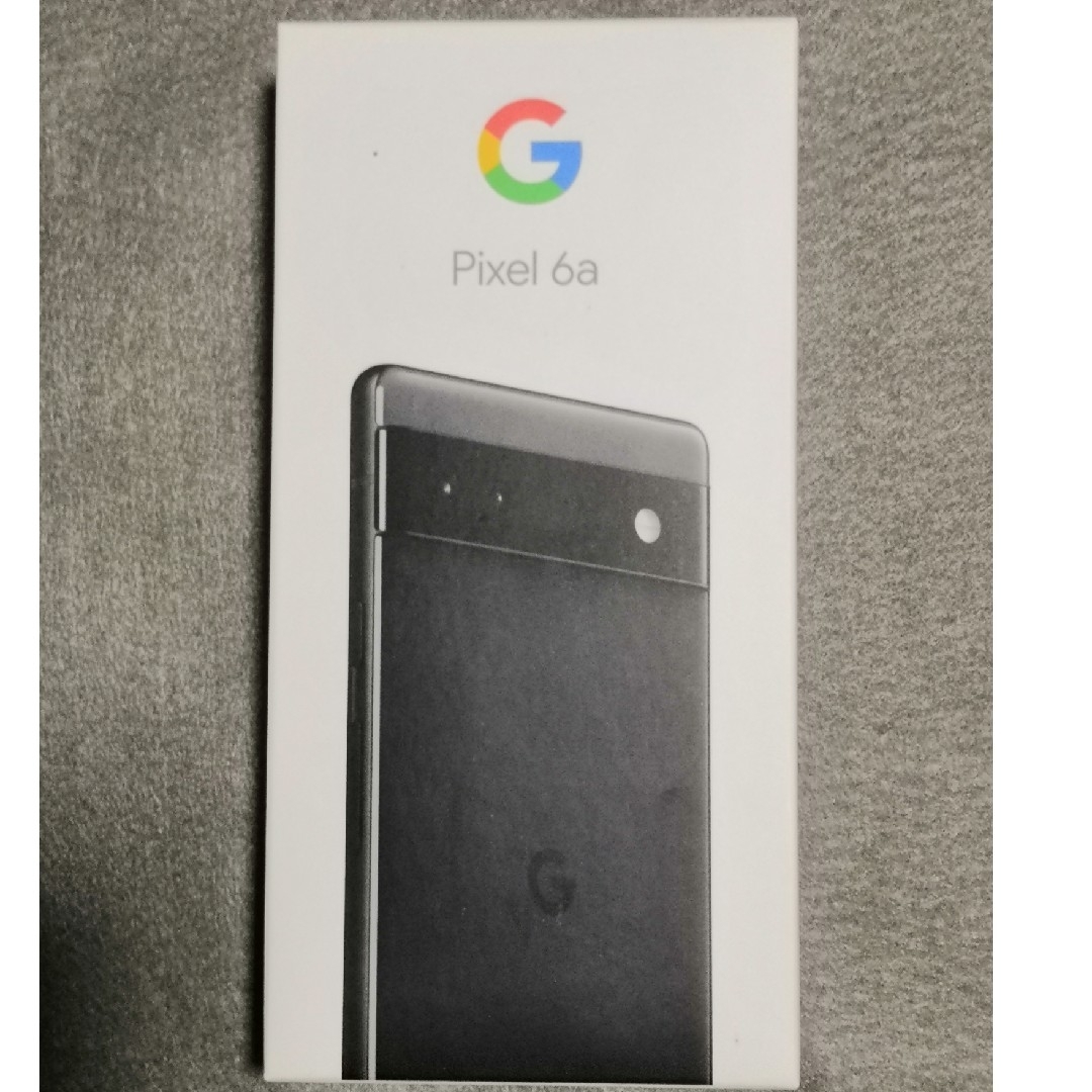 スマートフォン本体Google pixel6a charcoal 未使用