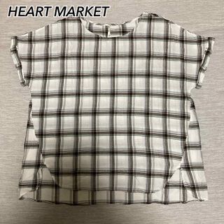 ハートマーケット(Heart Market)のハートマーケット チェック柄 トップス(カットソー(半袖/袖なし))