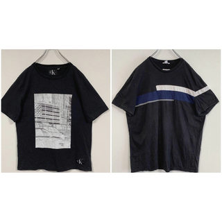 カルバンクライン(Calvin Klein)のHIJIRI様専用ページカルバンクライン半袖 刺繍XL/プリントシャツ L2点(Tシャツ/カットソー(半袖/袖なし))