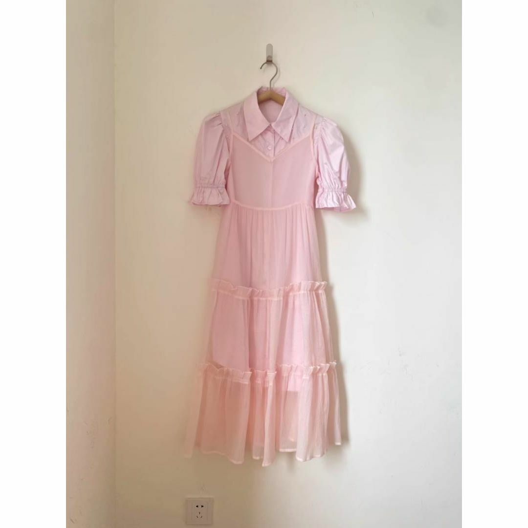 新品 spark shirts & tulle one-piece pink