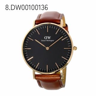 ダニエルウェリントン(Daniel Wellington)のdanielwellington DW 時計　レディース　ブラウン✖️ゴールド(腕時計)