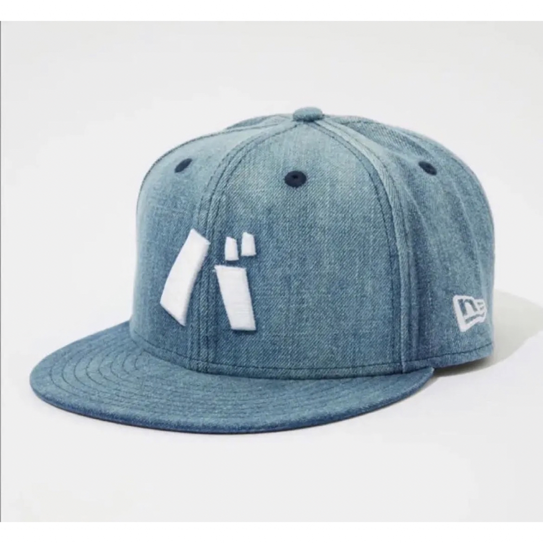 新品未使用 バ DENIM CAP L.BLU バナナマン バ帽 New era帽子