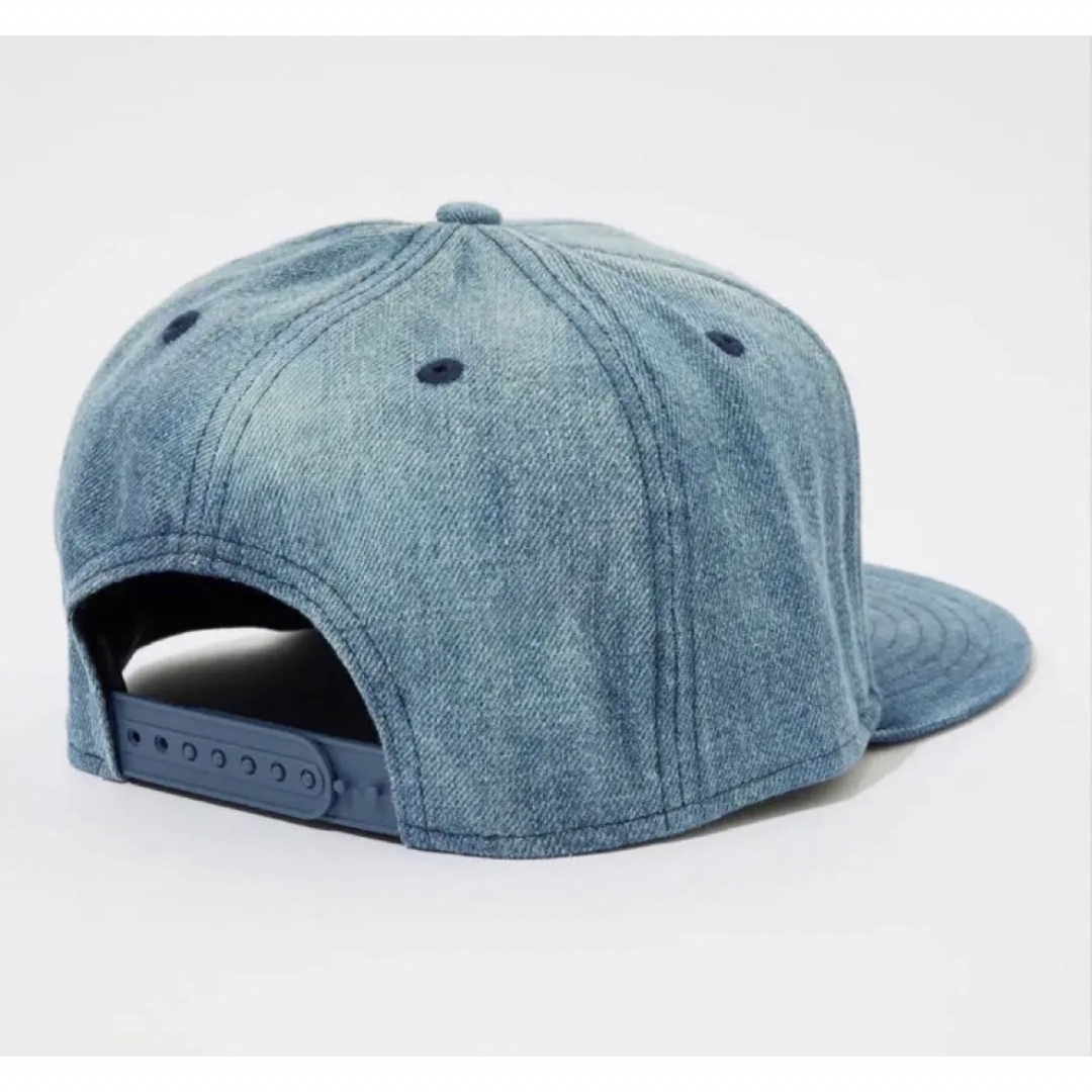 NEW ERA(ニューエラー)の新品未使用 バ DENIM CAP L.BLU バナナマン バ帽 New era メンズの帽子(キャップ)の商品写真