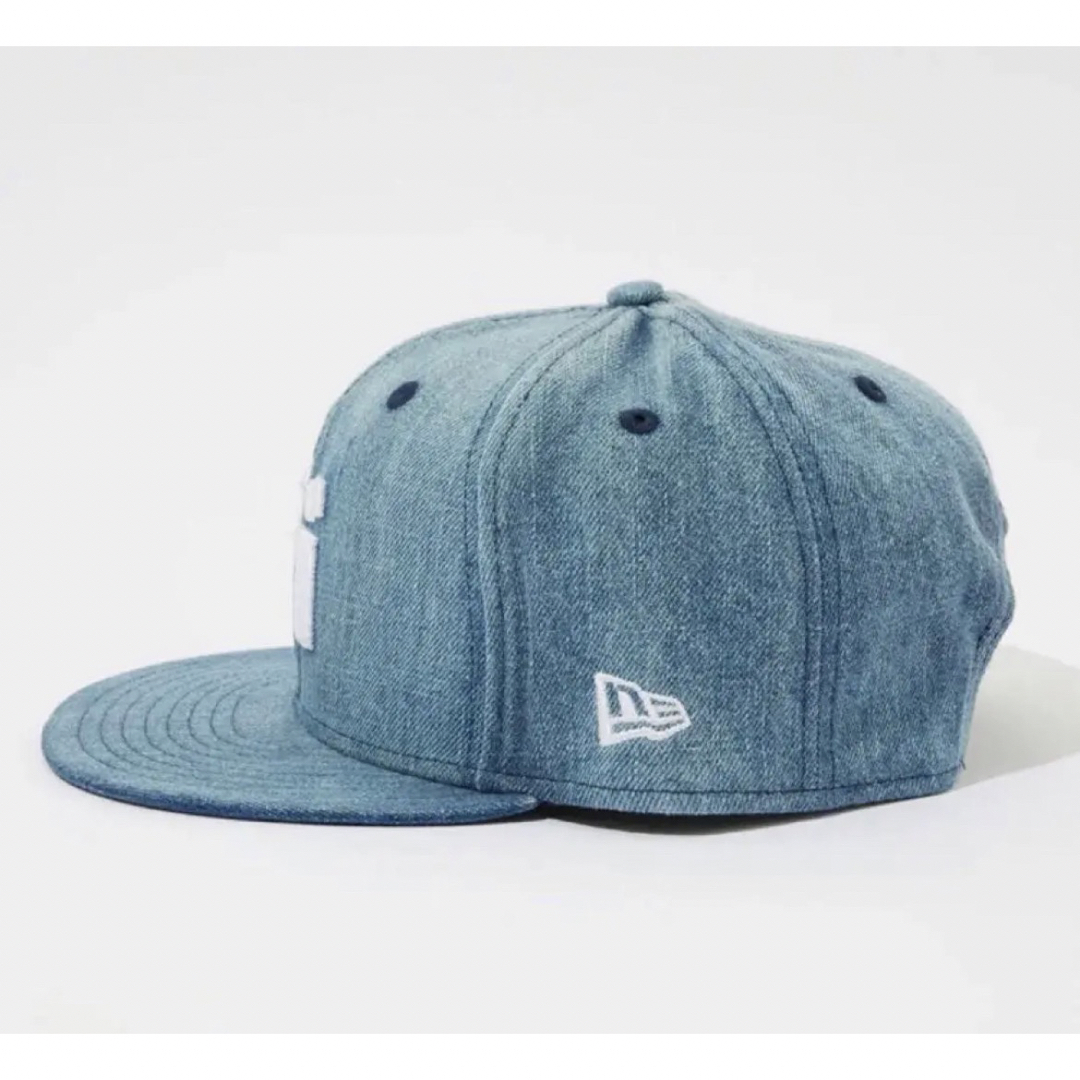 新品未使用 バ DENIM CAP（BLU）バナナマン バ帽 New era