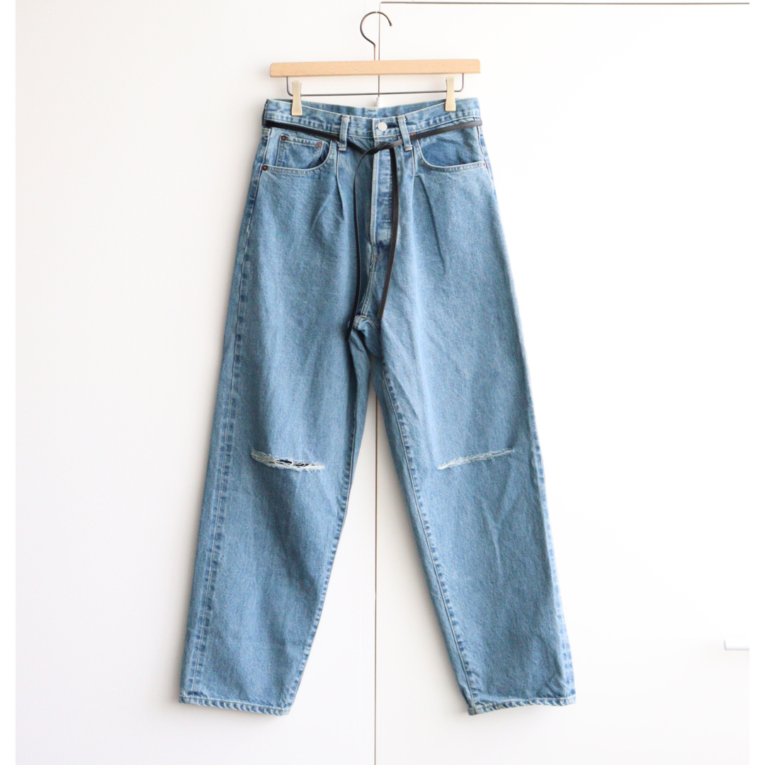 メンズVINTAGE REPRODUCTION DAMAGE DENIM JEANS