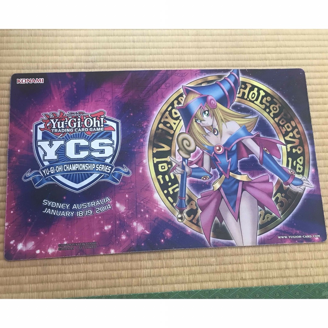 遊戯王　ycs ブラックマジシャンガール　公式プレイマット