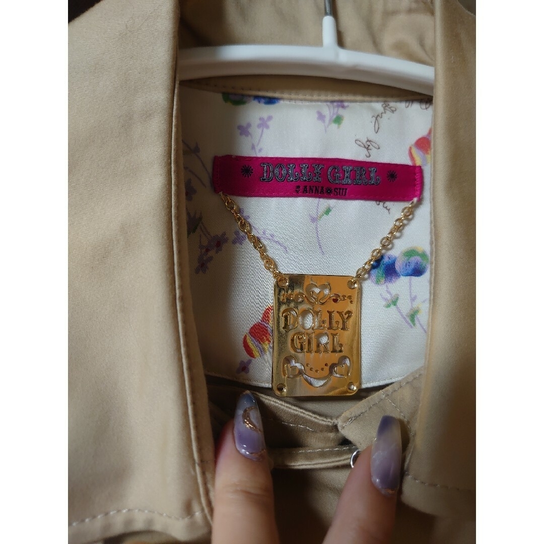 DOLLY GIRL BY ANNA SUI - ANNA SUI トレンチコートの通販 by DOLLY GIRL BY ANNA SUI - ANNA SUI トレンチコートの通販 by