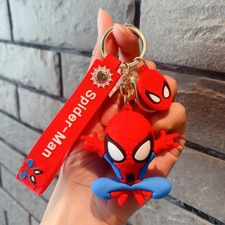 ★スパイダーマン⭐ キーホルダー　　グッズ　チャーム　ストラップ(キーホルダー)