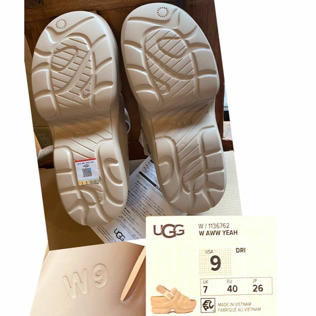 UGG(アグ)のお値下げ～♬✨新品✨26cm✨UGG✨Aww Yeah✨アー イヤー✨厚底 レディースの靴/シューズ(サンダル)の商品写真