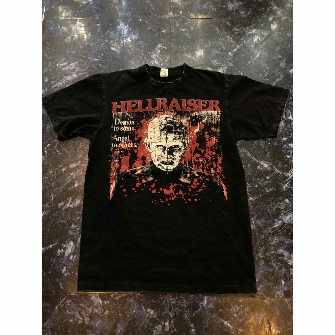 映画 Hellraiser ヘルレイザー Tシャツ ヴィンテージ加工 半袖 - T
