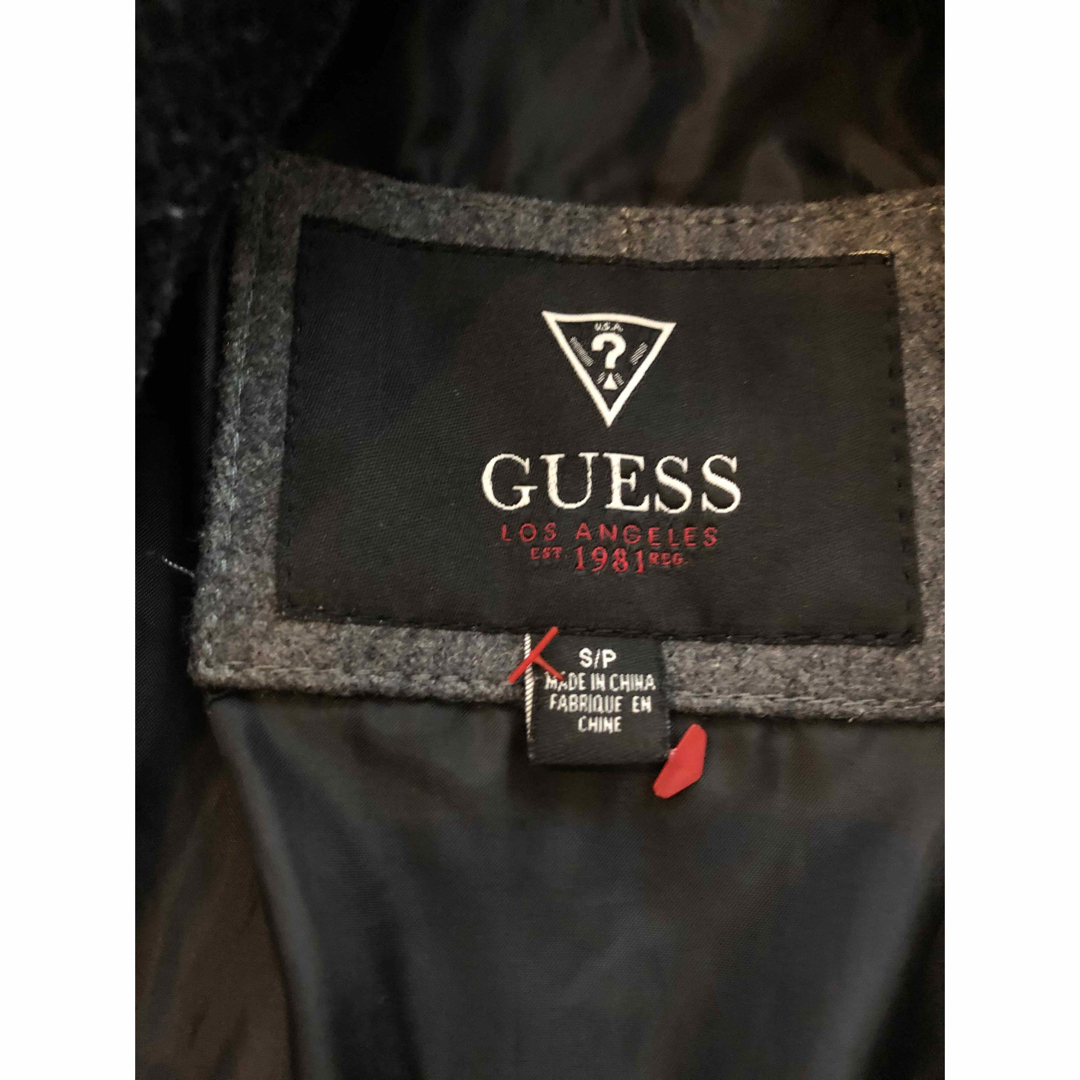 GUESS(ゲス)のゲス GUESS アウター コート グレー ジャケット メンズファッション メンズのジャケット/アウター(ブルゾン)の商品写真