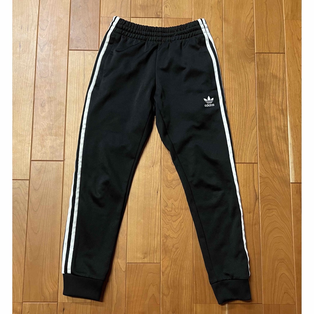 【美品】adidas アディダス　トレフォイル　三本線　ジョガーパンツ