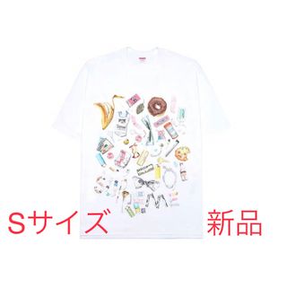 シュプリーム(Supreme)のSupreme Trash Tee  トラッシュ Tシャツ ホワイト S 新品(Tシャツ/カットソー(半袖/袖なし))