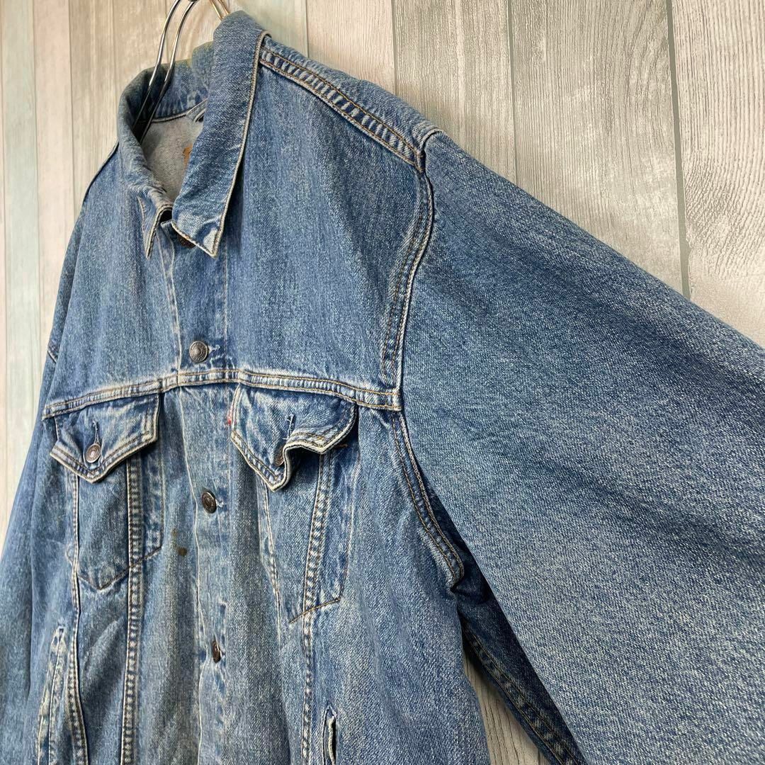 Levi's - 古着 リーバイス デニムジャケット Gジャン ゆるだぼ XLの
