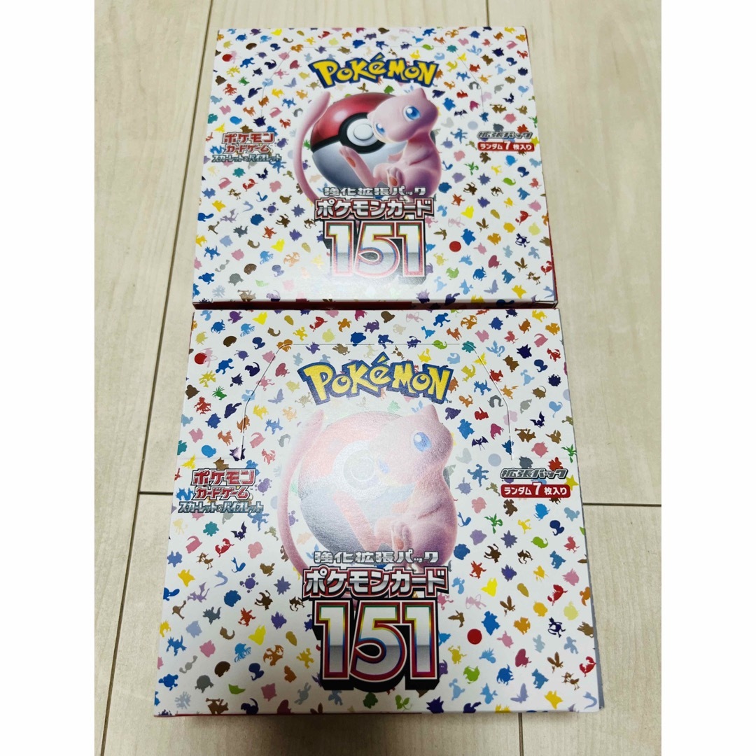 ポケモン - ポケモンカードゲーム 151 2BOX 新品シュリンクなし