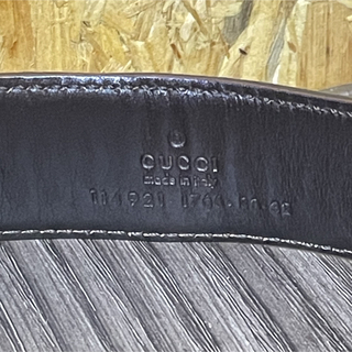 Gucci - GUCCI グッチ シェリーライン レザーベルト 約78-85cmの通販