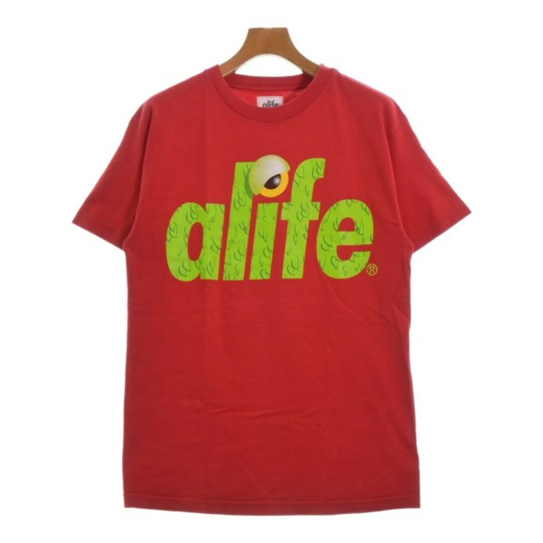 ALIFE(エーライフ)のalife エーライフ Tシャツ・カットソー M 赤 【古着】【中古】 メンズのトップス(Tシャツ/カットソー(半袖/袖なし))の商品写真